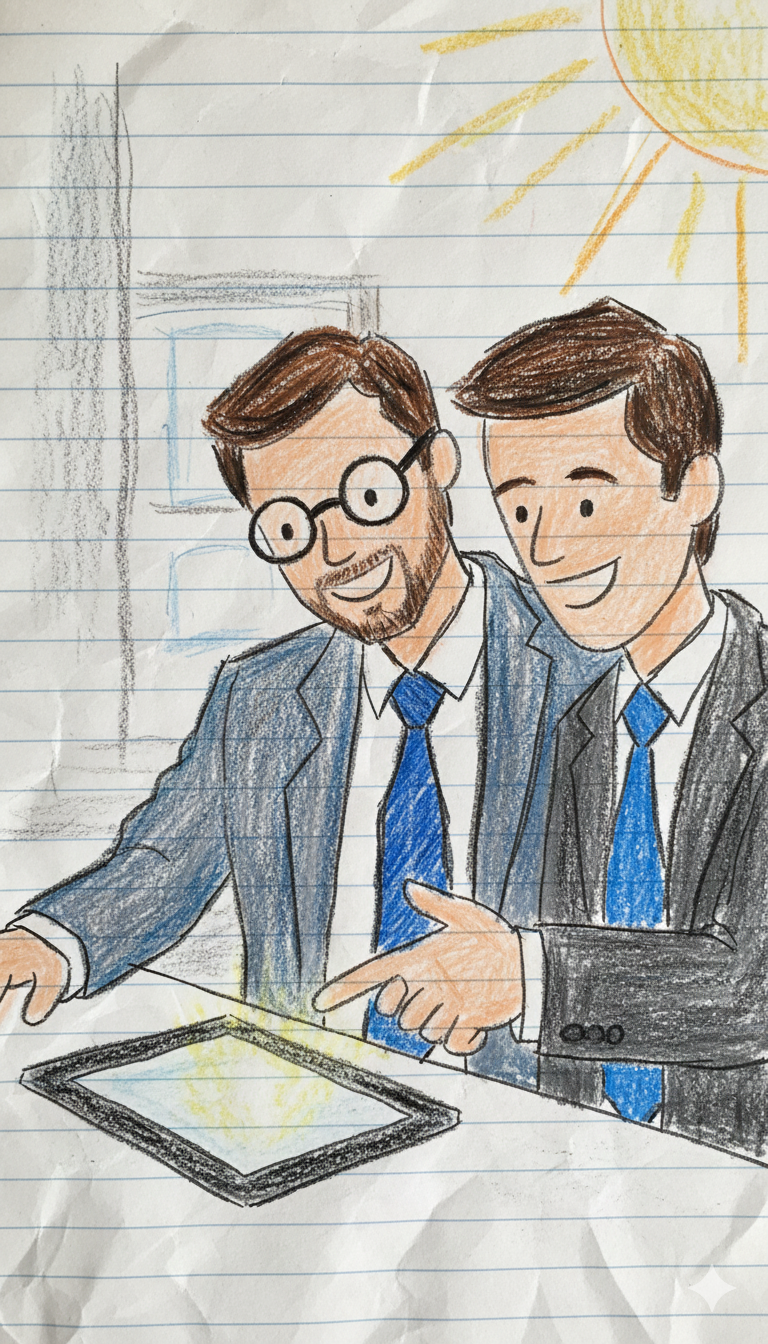 Business meeting for competitive advantage